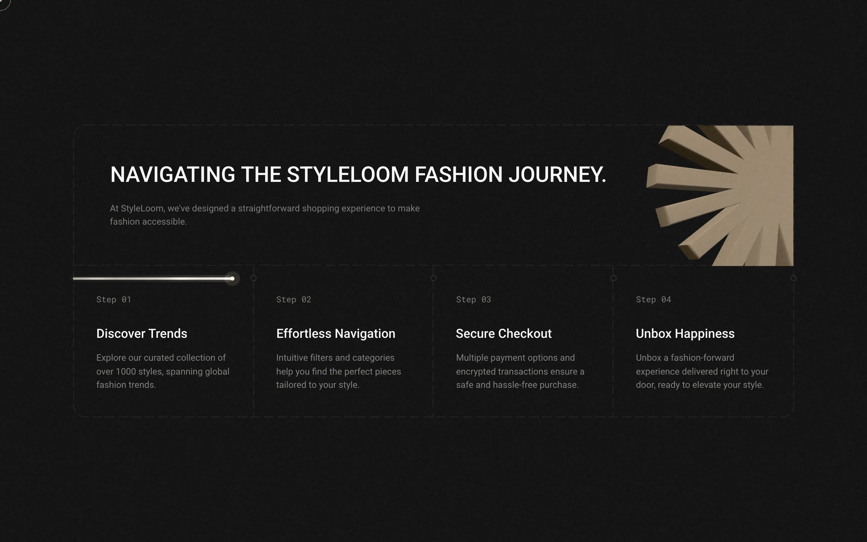 StyleLoom browser screen 3