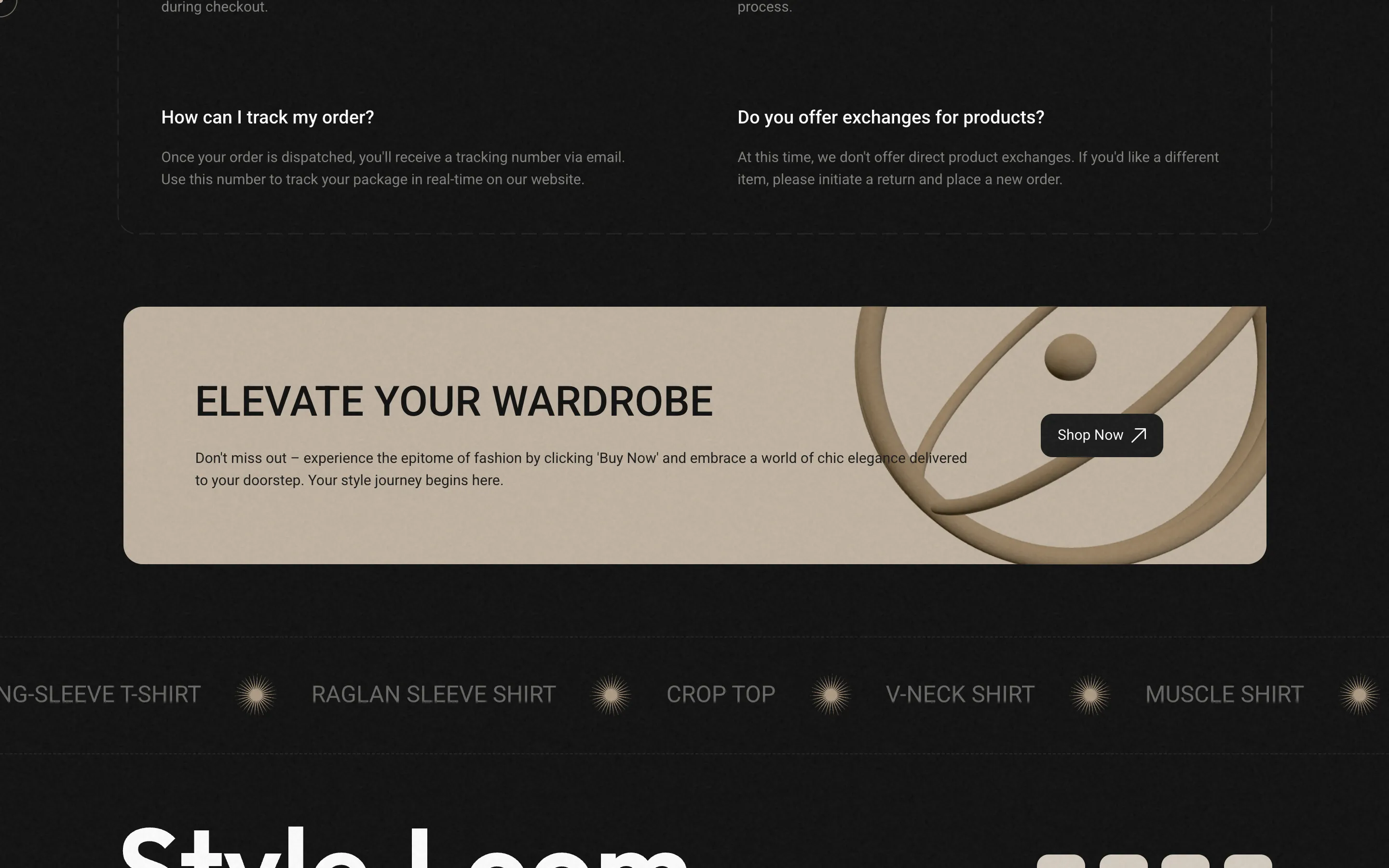 StyleLoom browser screen 6