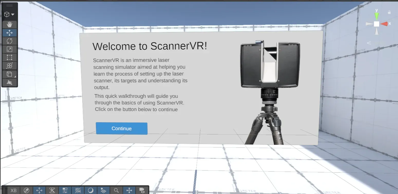 ScannerVR headset screen 7