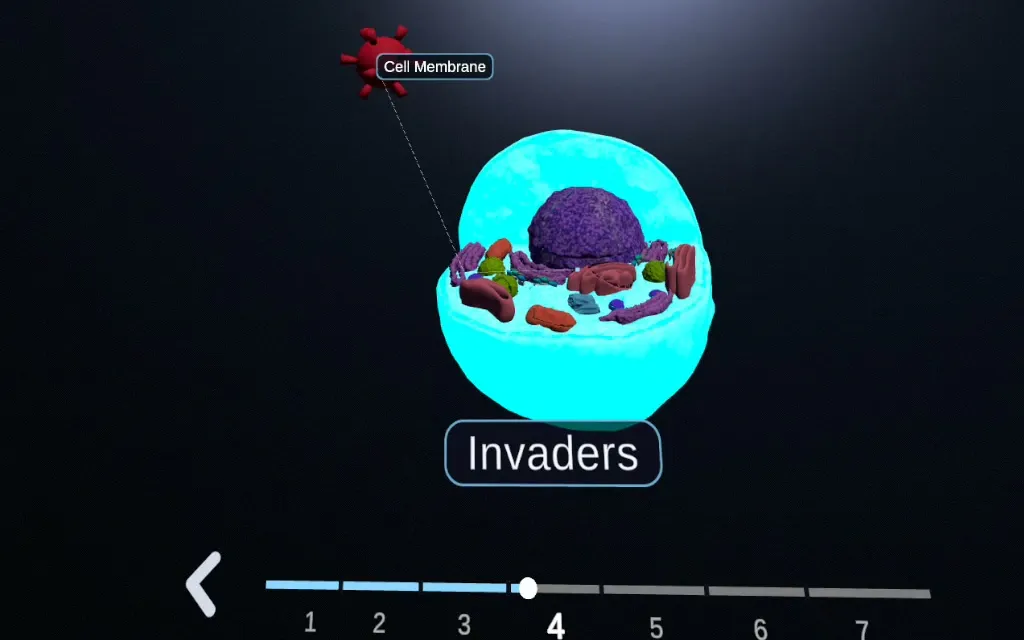 Inside a Cell headset screen 7