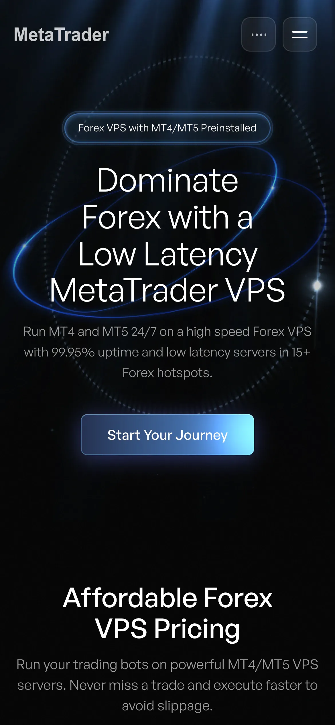 Forex VPS phone screen 7