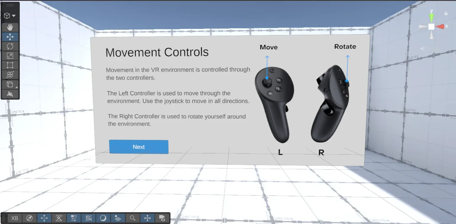 ScannerVR headset screen 8