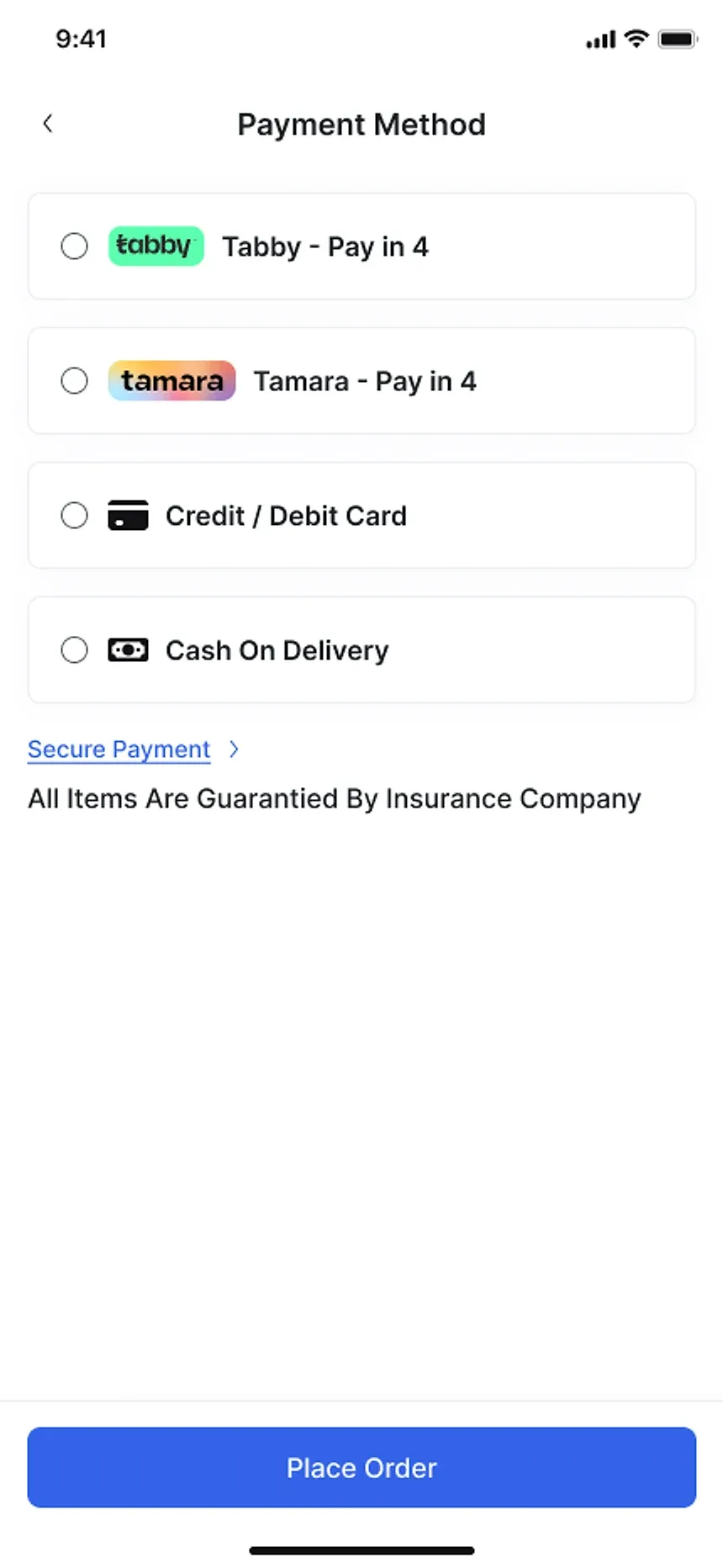 Smart Marketplace phone screen 8